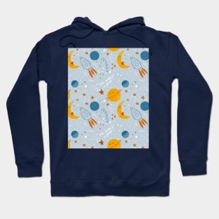 Cute baby cosmic pattern Hoodie